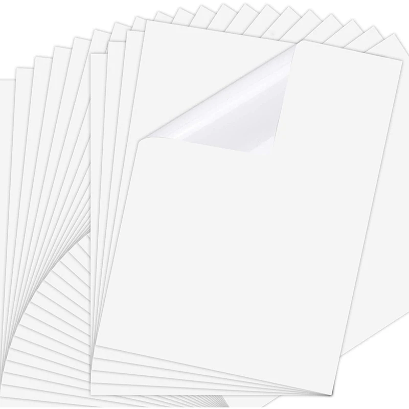 

25 листов, X дюймов, фотобумага, прозрачная пленка для печати, быстросохнущая бумажная этикетка для струйных принтеров