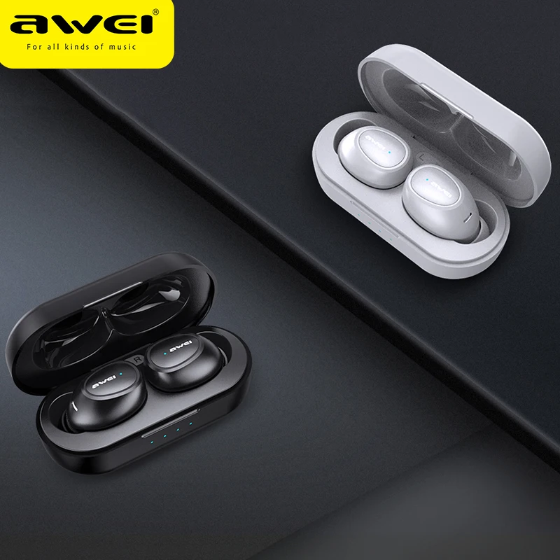 Awei TWS Wireless Earphones Bluetooth Earbuds Waterproof Touch Control Headsets With Dual Mic Sport Gaming In-Ear Earbuds
Awei TWS Wireless Earphones Bluetooth Earbuds Waterproof Touch Control Headsets With Dual Mic Sport Gaming In-Ear Earbuds