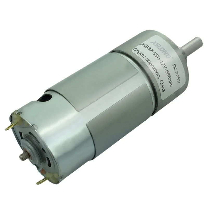 12V Bringsmart Jgb37-550 Large Torque Gear Motor 6V With Dc 12 Volt Reducer Motors Reversed With Metal Gearbox Cooling Fan
12V Bringsmart Jgb37-550 Large Torque Gear Motor 6V With Dc 12 Volt Reducer Motors Reversed With Metal Gearbox Cooling Fan
