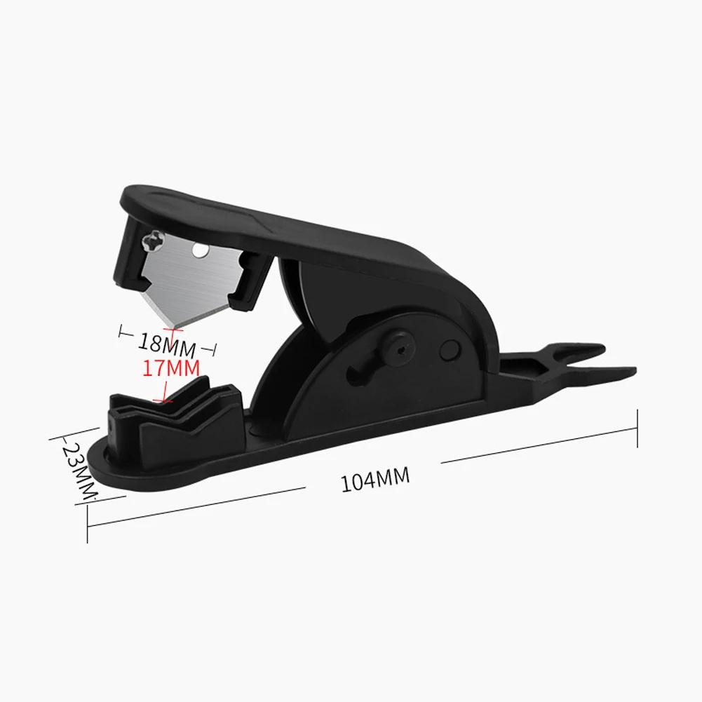 Pipe Cutter Tube Cutter Plastic Hose Cutter Stainless Steel Ratchet Cutter Smooth Cut Black Durable Hand Tools
Pipe Cutter Tube Cutter Plastic Hose Cutter Stainless Steel Ratchet Cutter Smooth Cut Black Durable Hand Tools