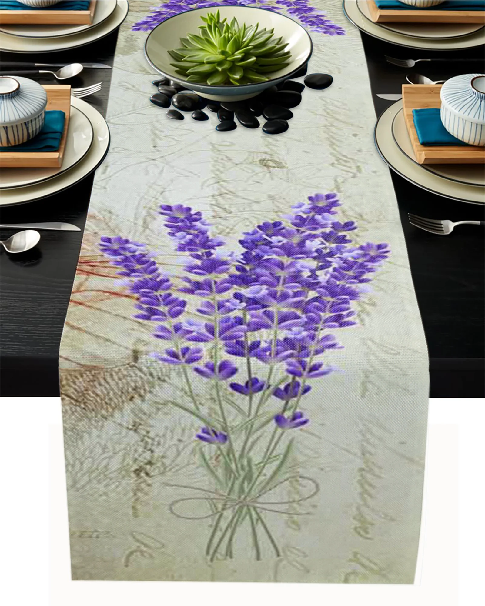 Flower Retro Plant Lavender Coffee Table Decor Dinner Table Decoration Wedding Decor Table Runners Modern Wedding Decoration
Flower Retro Plant Lavender Coffee Table Decor Dinner Table Decoration Wedding Decor Table Runners Modern Wedding Decoration