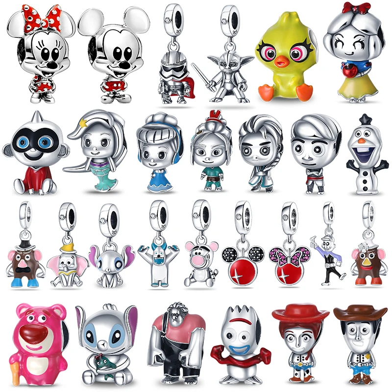 Disney Series Of Character Charm Beads Fit Pandora 925 Original Charm Bracelet Bead Charm Diy Women Jewelry plata charms of ley
Disney Series Of Character Charm Beads Fit Pandora 925 Original Charm Bracelet Bead Charm Diy Women Jewelry plata charms of ley