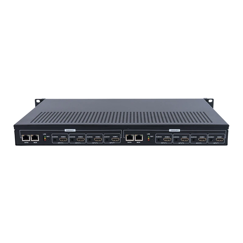 Low Cost Nice Quality 1080P 1U Rack Size for Machine Room H.264 H.265 HIGH Main Proile 8 Channels Full HD Hardware Encoder
Low Cost Nice Quality 1080P 1U Rack Size for Machine Room H.264 H.265 HIGH Main Proile 8 Channels Full HD Hardware Encoder
