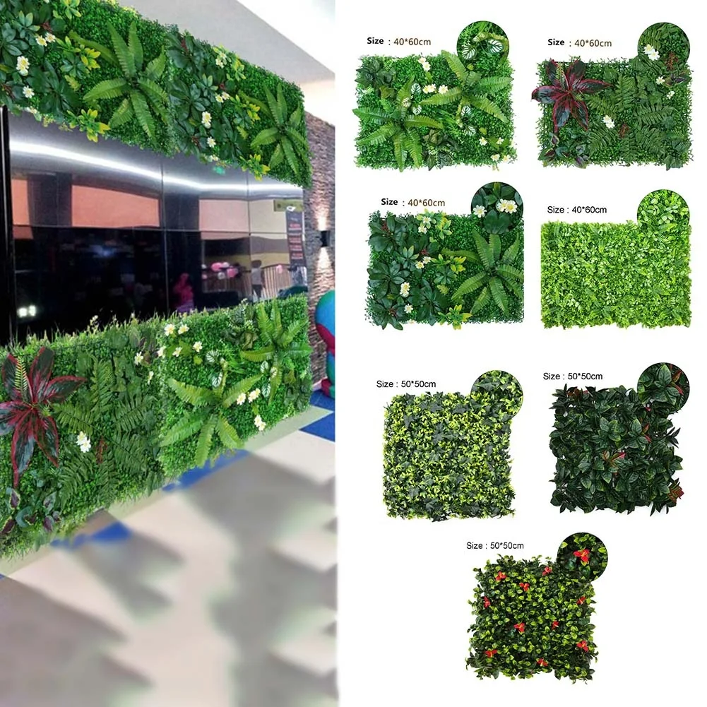 1pcs Artificial Green Grass Square Plastic Lawn Plant For Home Wall Hotel Living Room Decoration Plants 40*60cm 50*50cm
1pcs Artificial Green Grass Square Plastic Lawn Plant For Home Wall Hotel Living Room Decoration Plants 40*60cm 50*50cm