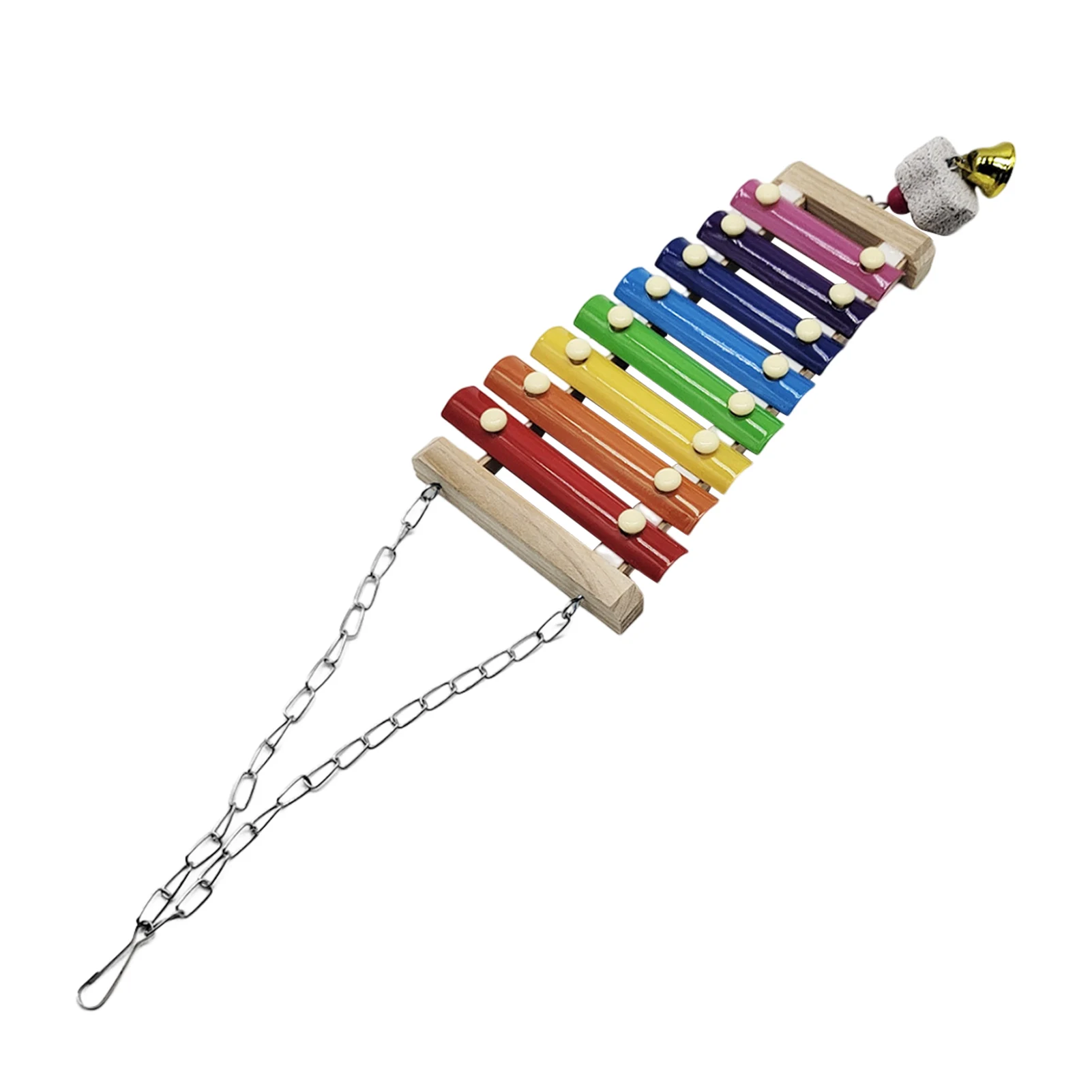 Pet Products Bird Toys Chicken Suspensible Outdoor Budgies Durable Colorful Xylophone Parakeet For Parrots With 8 Metal Keys
Pet Products Bird Toys Chicken Suspensible Outdoor Budgies Durable Colorful Xylophone Parakeet For Parrots With 8 Metal Keys