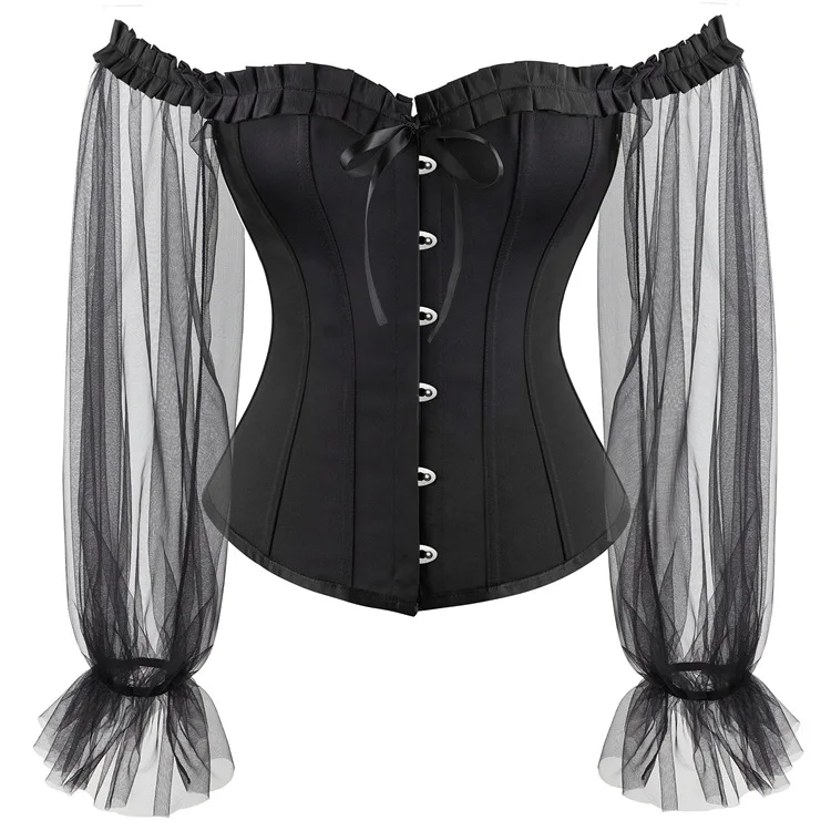 Women Corset Sexy Lace/mesh Waist Trainer Up Satin Boned Underbust Waist Cincher Vest with Straps Corset Underbust Shaper
Women Corset Sexy Lace/mesh Waist Trainer Up Satin Boned Underbust Waist Cincher Vest with Straps Corset Underbust Shaper