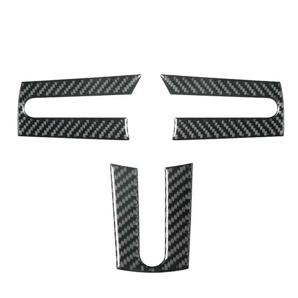 Cover Trim Steering Wheel Cover Trim Waterproof 3Pcs Accessories Carbon Fiber For Ford Mustang 2005-2009 Durable
Cover Trim Steering Wheel Cover Trim Waterproof 3Pcs Accessories Carbon Fiber For Ford Mustang 2005-2009 Durable