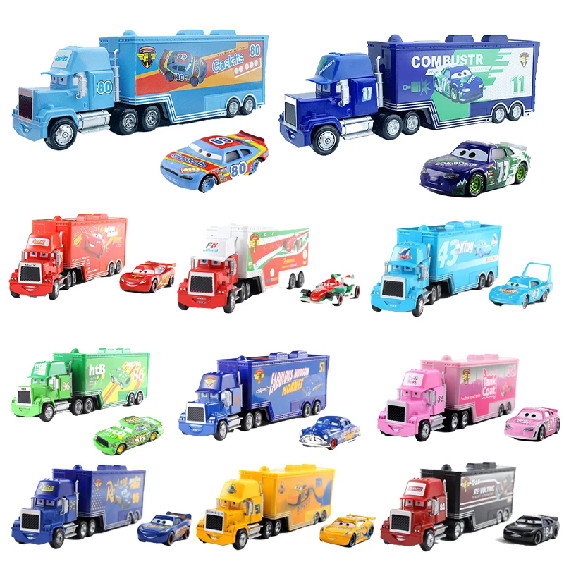Disney Pixar Cars 3 2 Metal Diecast Car Model Toy Gift Set 1:55 Lightning McQueen Jackson Uncle Truck Boy Kid Birthday Gift
Disney Pixar Cars 3 2 Metal Diecast Car Model Toy Gift Set 1:55 Lightning McQueen Jackson Uncle Truck Boy Kid Birthday Gift