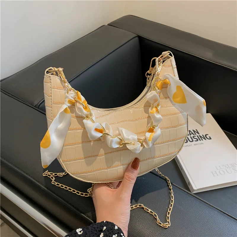 9 Colors Stone Pattern Bags 2022 New Fashion Chain Portable Women Bag Single Shoulder Simple Crescent Bag
9 Colors Stone Pattern Bags 2022 New Fashion Chain Portable Women Bag Single Shoulder Simple Crescent Bag