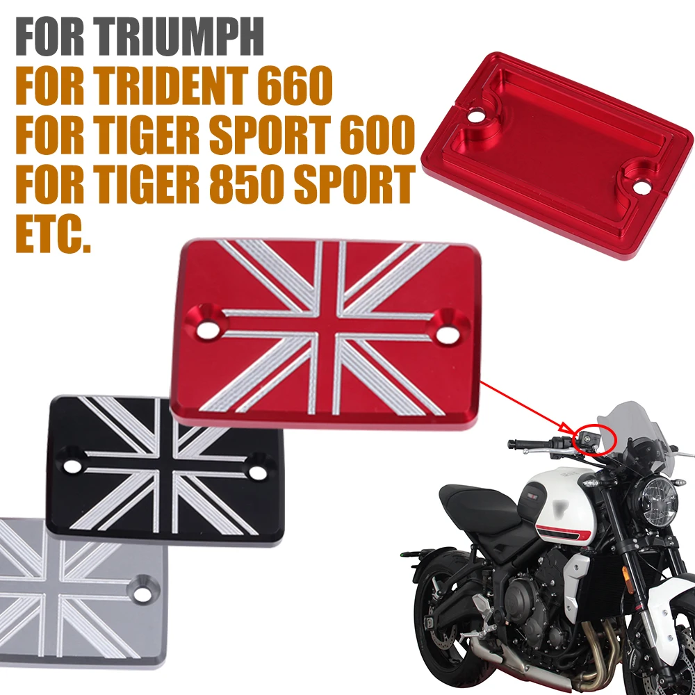 For Triumph Trident 660 Tiger Sport 660 850 Trident660 Motorcycle Accessories Front Brake Fluid Tank Reservoir Cover Oil Cap 
For Triumph Trident 660 Tiger Sport 660 850 Trident660 Motorcycle Accessories Front Brake Fluid Tank Reservoir Cover Oil Cap