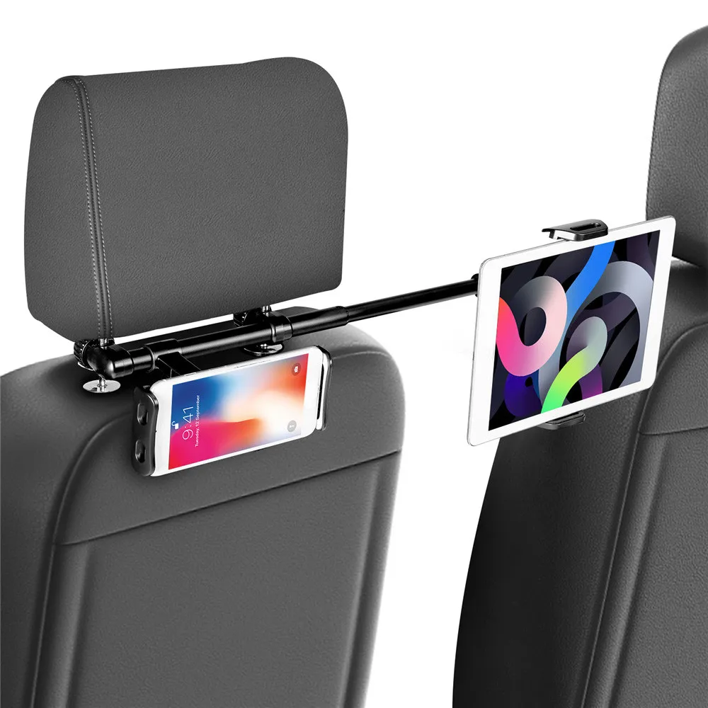 360° 2 IN 1 Car Phone Seat Holder Car Seat Back Rear Pillow Holder Rotating Stands Car Seat Tablet Holder For 4-12.9 Inch Tablet
360° 2 IN 1 Car Phone Seat Holder Car Seat Back Rear Pillow Holder Rotating Stands Car Seat Tablet Holder For 4-12.9 Inch Tablet