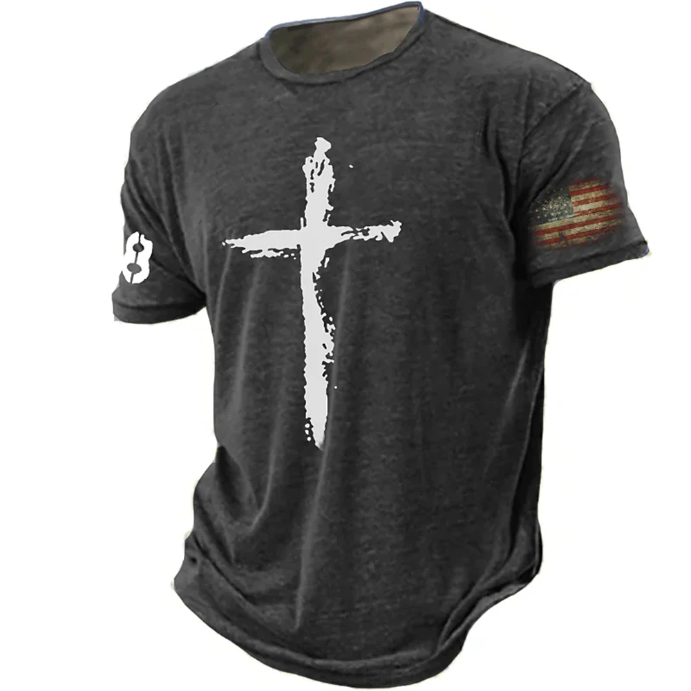 Harajuku Men's 3d T-shirt Couple Shirt Tops Summer Casual O-neck Y2k Gothic Cross Short Sleeve Outdoor Fashion Cool High Street
Harajuku Men's 3d T-shirt Couple Shirt Tops Summer Casual O-neck Y2k Gothic Cross Short Sleeve Outdoor Fashion Cool High Street