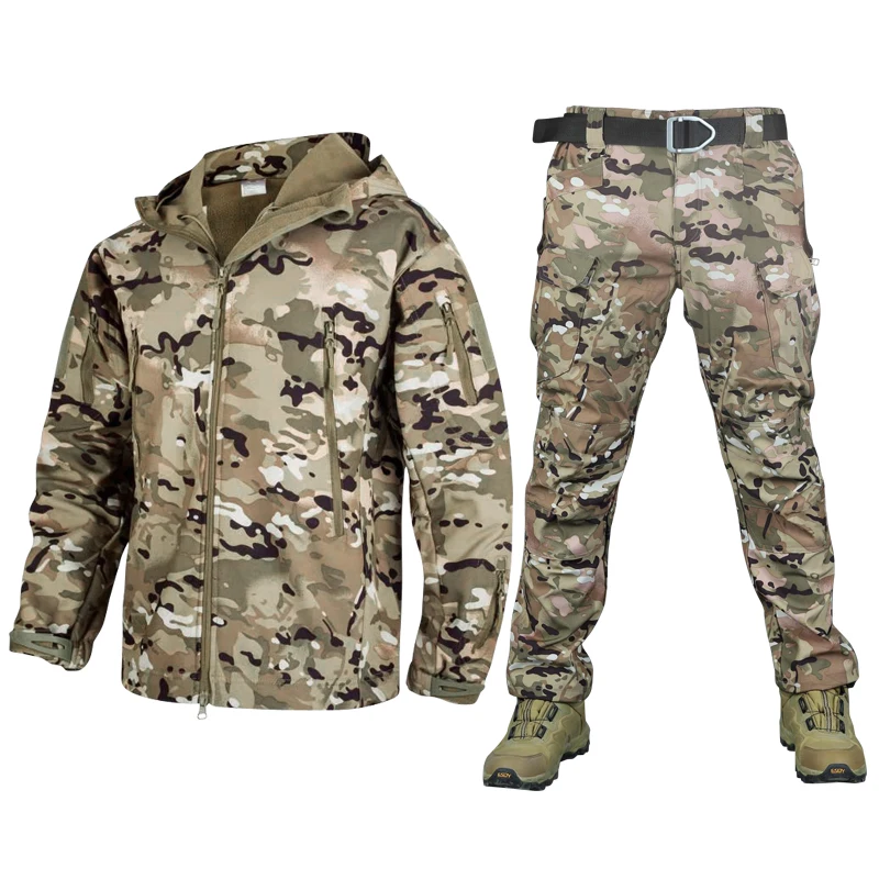 Tactical Men Jacket Suit Outdoor Waterproof Warm Hunting Tracksuits Fishing Military Hiking Set for Thermal Jacket C0071
Tactical Men Jacket Suit Outdoor Waterproof Warm Hunting Tracksuits Fishing Military Hiking Set for Thermal Jacket C0071
