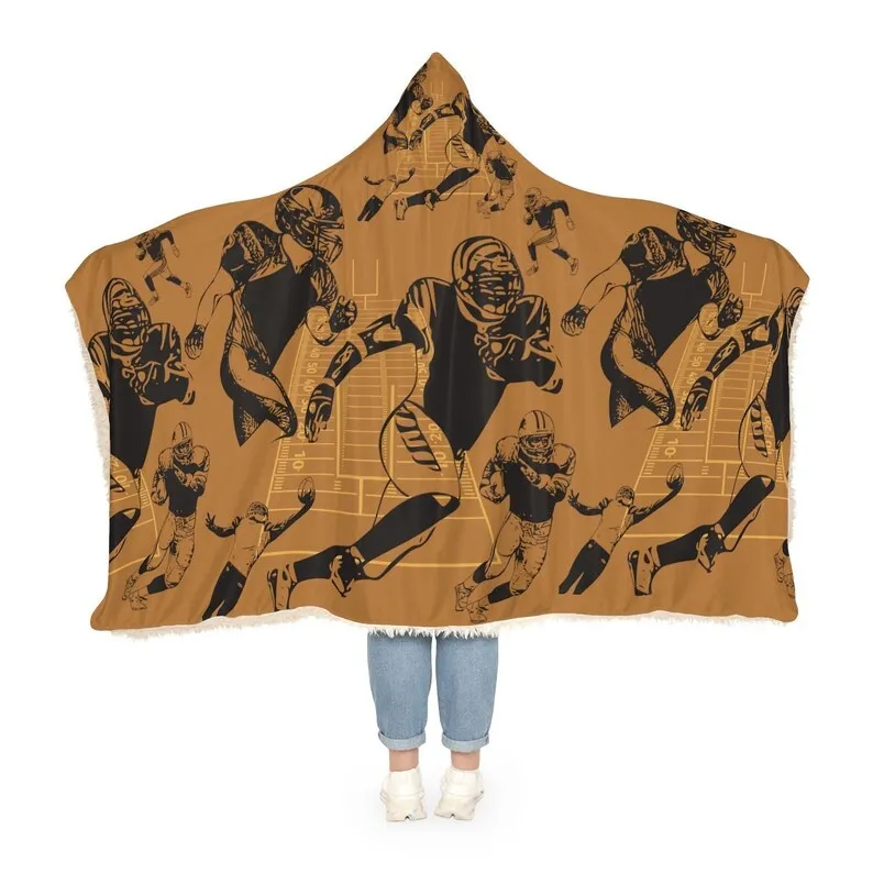 Hooded Blanket, Football Hoodie, Stadium Blanket, Football Fleece Throw, Sherpa Throw, Football Lover Gift, Football Design Blan
Hooded Blanket, Football Hoodie, Stadium Blanket, Football Fleece Throw, Sherpa Throw, Football Lover Gift, Football Design Blan