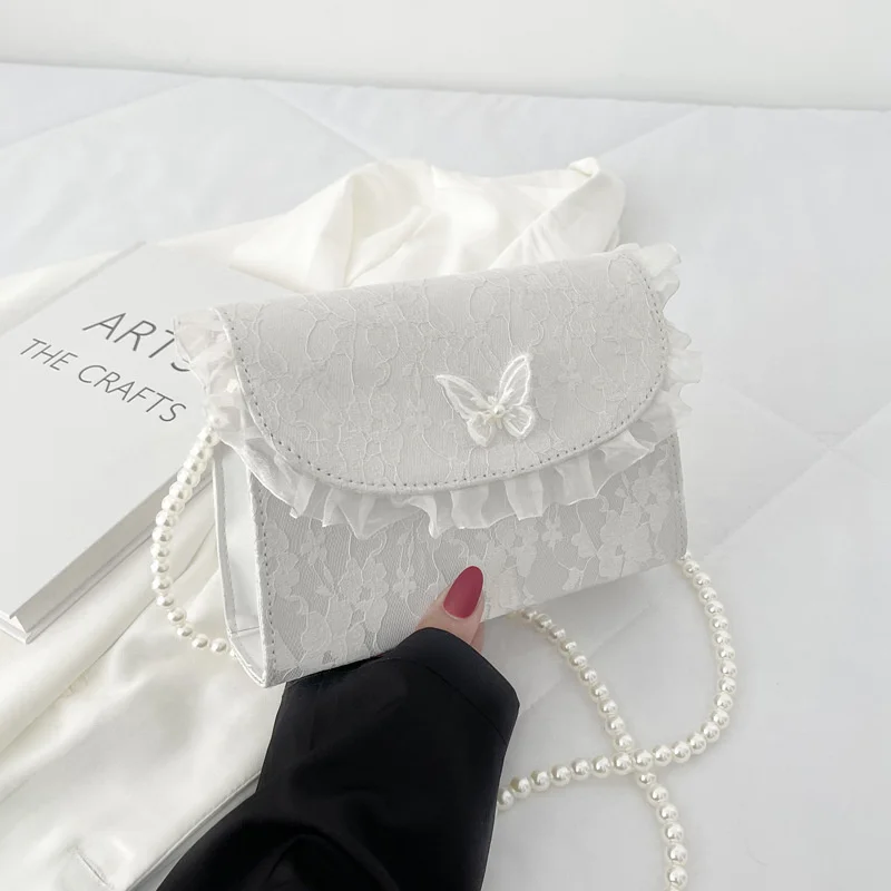 Lace Pearl Retro Fashion Messenger Shoulder Bag Mini Zipper Cross Body Handbags Designer Luxury Small Female Capacity 2023
Lace Pearl Retro Fashion Messenger Shoulder Bag Mini Zipper Cross Body Handbags Designer Luxury Small Female Capacity 2023