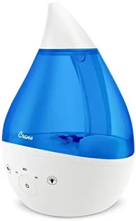 4-in-1 Drop Ultrasonic Cool Mist Humidifier, 1 Gallon, Top Fill Humidifier, 24 Hour Run Time, with Optional Sound Machine and Co
4-in-1 Drop Ultrasonic Cool Mist Humidifier, 1 Gallon, Top Fill Humidifier, 24 Hour Run Time, with Optional Sound Machine and Co