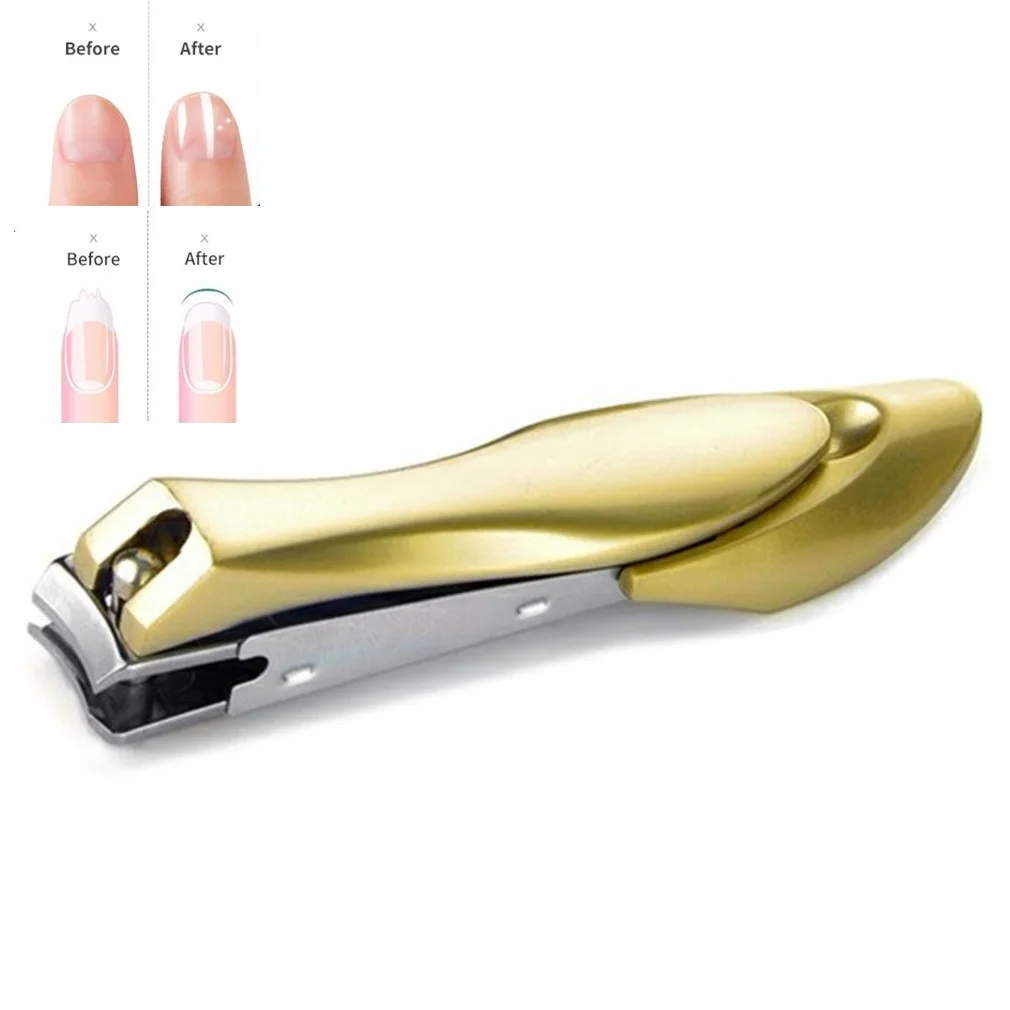 Pro Nail Clippers Stainless Steel Anti Splash Fingernail Cutter Manicure Tools Bionics Design Nail Trimmer Pedicure Scissors
Pro Nail Clippers Stainless Steel Anti Splash Fingernail Cutter Manicure Tools Bionics Design Nail Trimmer Pedicure Scissors