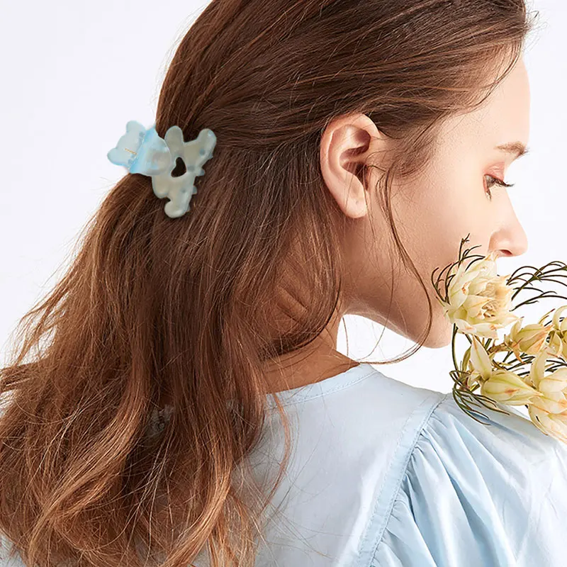 New Girl Love Bear Hairpin Candy Color Cute Ins Large Plate Hair Catch Clip Headdress Female Back Head Clip Hair Accessory
New Girl Love Bear Hairpin Candy Color Cute Ins Large Plate Hair Catch Clip Headdress Female Back Head Clip Hair Accessory