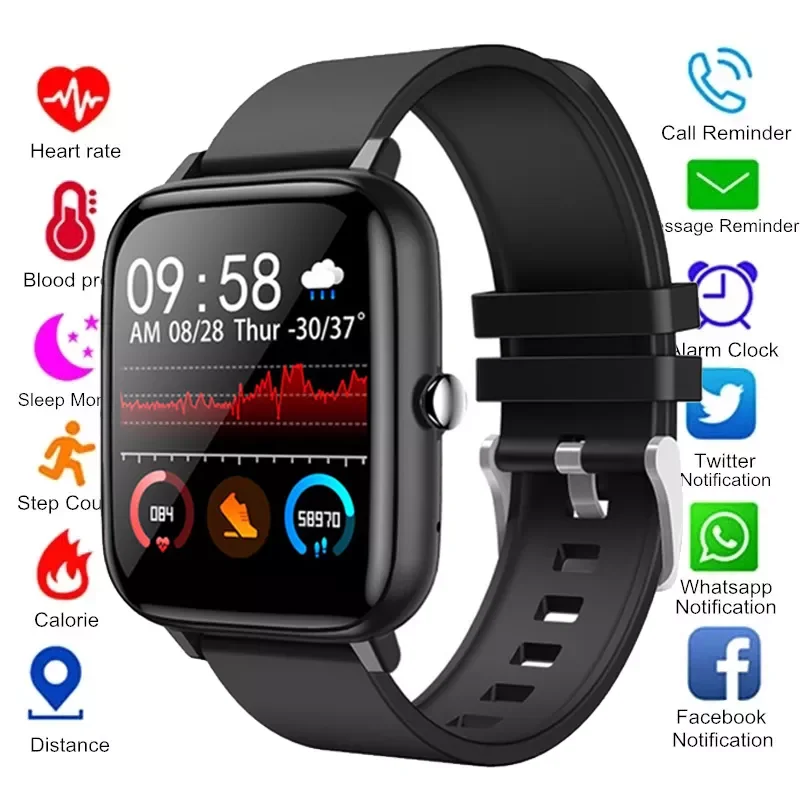 2022 Smart Watch Men Sport Heart Rate Fitness Tracker Bracelet Watch Bluetooth Call Waterproof Smartwatch Women For Android IOS
2022 Smart Watch Men Sport Heart Rate Fitness Tracker Bracelet Watch Bluetooth Call Waterproof Smartwatch Women For Android IOS