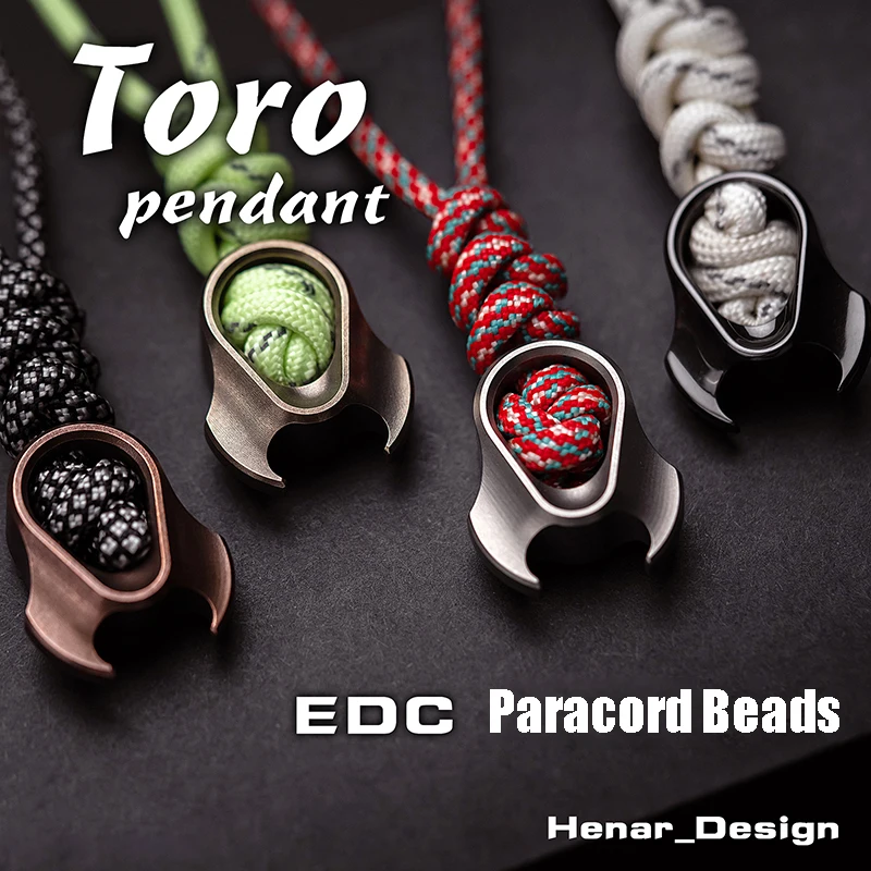 WANWU EDC Toro Pendent Paracord Beads Titanium Alloy Pendant Carry-on Toys Outdoor Equipment To Reduce Stress Charm 
WANWU EDC Toro Pendent Paracord Beads Titanium Alloy Pendant Carry-on Toys Outdoor Equipment To Reduce Stress Charm