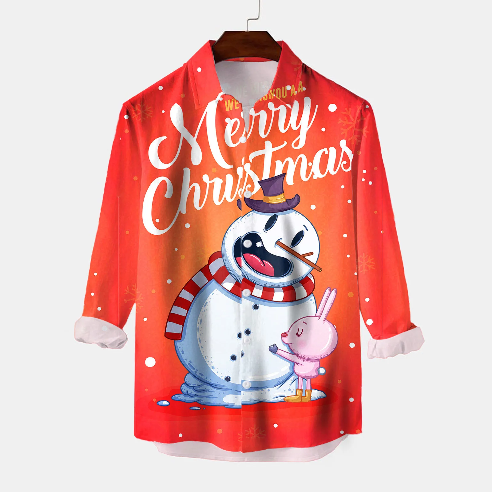 Christmas Shirt Men Funny 3d Christmas Full Sleeve Snowman Cartoon Shirts Casual Xmas Gift Men's Oversized Shirt Festival Tops
Christmas Shirt Men Funny 3d Christmas Full Sleeve Snowman Cartoon Shirts Casual Xmas Gift Men's Oversized Shirt Festival Tops