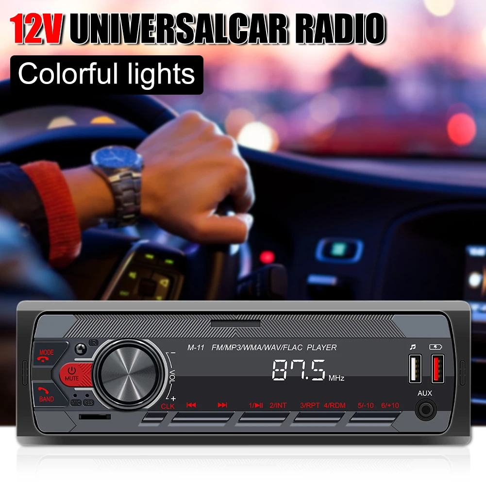 Автомобильный радиоприемник, стереоплеер 45Wx4, Bluetooth-совместимый MP3-плеер с дистанционным управлением, FM-радио, автомобильная стереосистема ...
Автомобильный радиоприемник, стереоплеер 45Wx4, Bluetooth-совместимый MP3-плеер с дистанционным управлением, FM-радио, автомобильная стереосистема ...