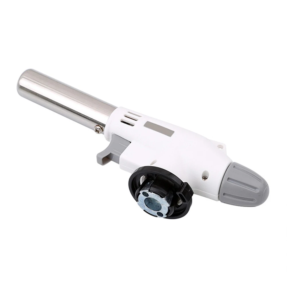 Handheld With Flame Multifunction Cooking Practical Burning Welding Tools Ergonomic Gas Soldering Torch Home DIY Stainless Steel
Handheld With Flame Multifunction Cooking Practical Burning Welding Tools Ergonomic Gas Soldering Torch Home DIY Stainless Steel
