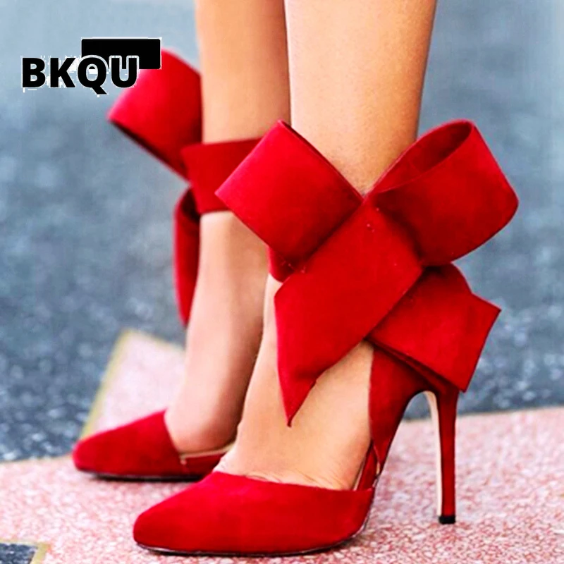 2022 Stilettos Summer Large Size 43 Bow Luxury High Heels Sandals Ladies Black Red Party Pumps Dress Woman Shoes Mules
2022 Stilettos Summer Large Size 43 Bow Luxury High Heels Sandals Ladies Black Red Party Pumps Dress Woman Shoes Mules