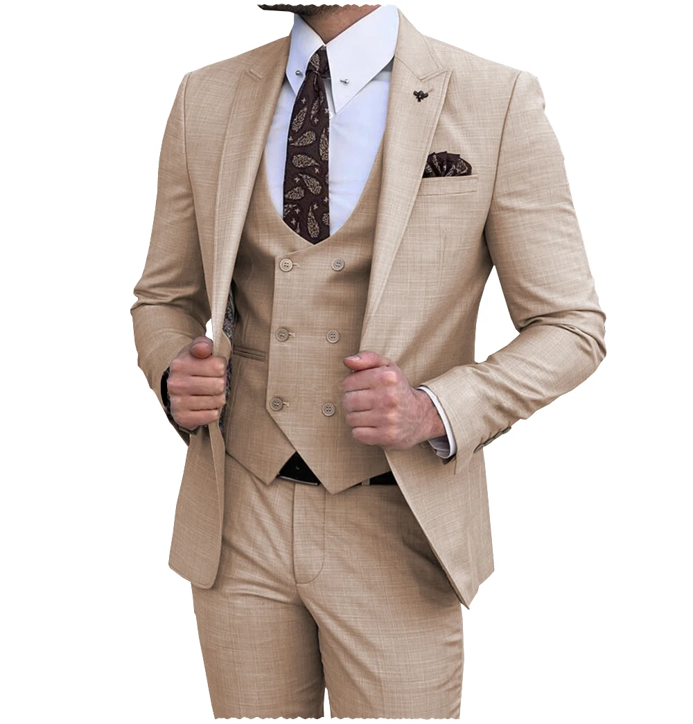 Italian 3 Pieces Suit Men's Men Tuxedo Suit Formal Wedding Groom Gentleman's Lapel Coat Business
Italian 3 Pieces Suit Men's Men Tuxedo Suit Formal Wedding Groom Gentleman's Lapel Coat Business