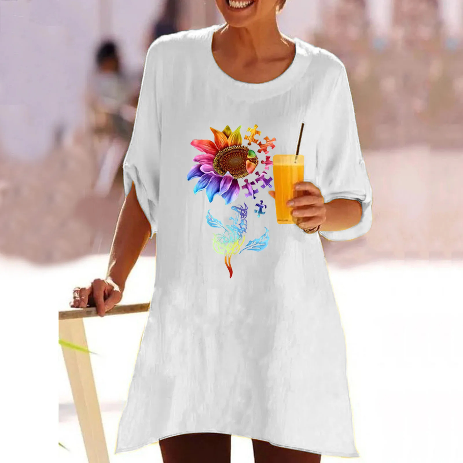 Woman Linen Blouse Shirt Plus Size Floral Printed Top Tunics Female Casual Oversized Loose Blusas Femme Summer Spring Clothes
Woman Linen Blouse Shirt Plus Size Floral Printed Top Tunics Female Casual Oversized Loose Blusas Femme Summer Spring Clothes