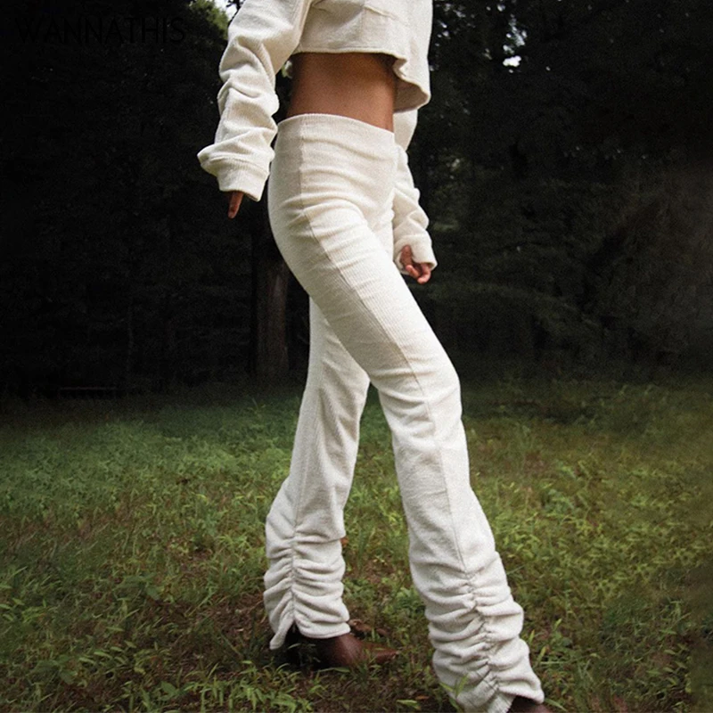 2022 Women's Pants Hem Pleated High Waist Pant Full Length Trousers Autumn Streetwear Casual Elegant Pencil Pants White New
2022 Women's Pants Hem Pleated High Waist Pant Full Length Trousers Autumn Streetwear Casual Elegant Pencil Pants White New