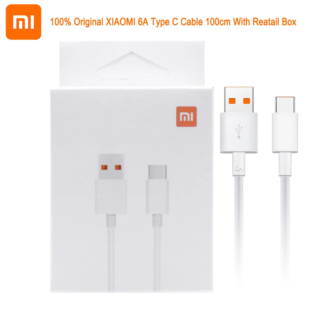 

Original For XIAOMI 6A Type C Cable Charger Turbo Fast Charging For Mi 12 S Ultra 11 10 Poco X4 Pro NFC F3 Redmi Note 10 9 K40