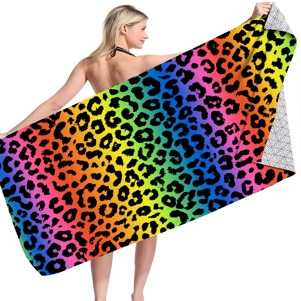 75*150cm Leopard Printed Microfiber Beach Towels Quick Dry Absorbent Bath Towel
75*150cm Leopard Printed Microfiber Beach Towels Quick Dry Absorbent Bath Towel