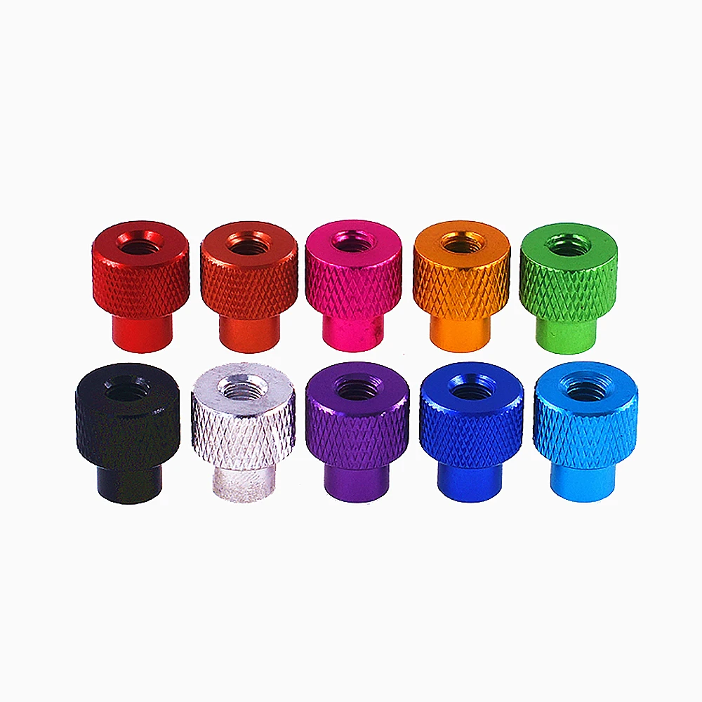 5pcs M2 M2.5 M3 M3.5 Thumb Nuts Aluminium Alloy Through Hole Hand Tighten Step Knurled Nut Multi-colour
5pcs M2 M2.5 M3 M3.5 Thumb Nuts Aluminium Alloy Through Hole Hand Tighten Step Knurled Nut Multi-colour