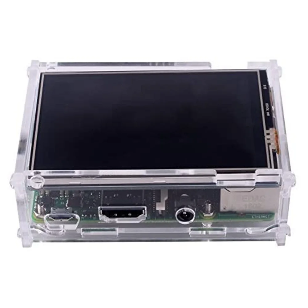 3.5 Inch Contact Display Screen Acrylic Shell with Contact Pen 320X480 Resolution for Raspberry Pi 4B/3B+
3.5 Inch Contact Display Screen Acrylic Shell with Contact Pen 320X480 Resolution for Raspberry Pi 4B/3B+