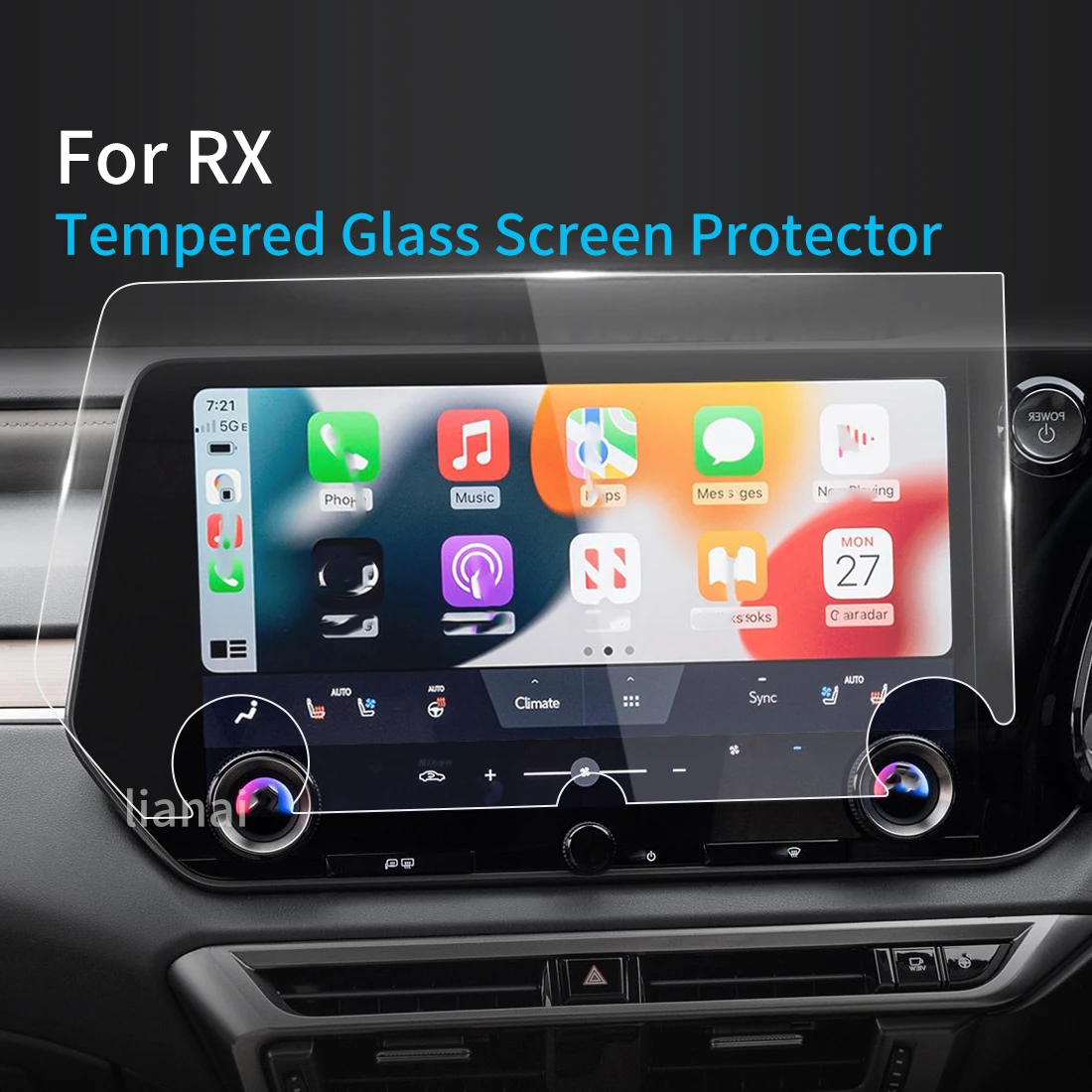 Car Stickers Screen Protector Tempered Glass Protective Film Center Console Carplay LCD Car Accessories For LEXUS RX 2023 14inch
Car Stickers Screen Protector Tempered Glass Protective Film Center Console Carplay LCD Car Accessories For LEXUS RX 2023 14inch