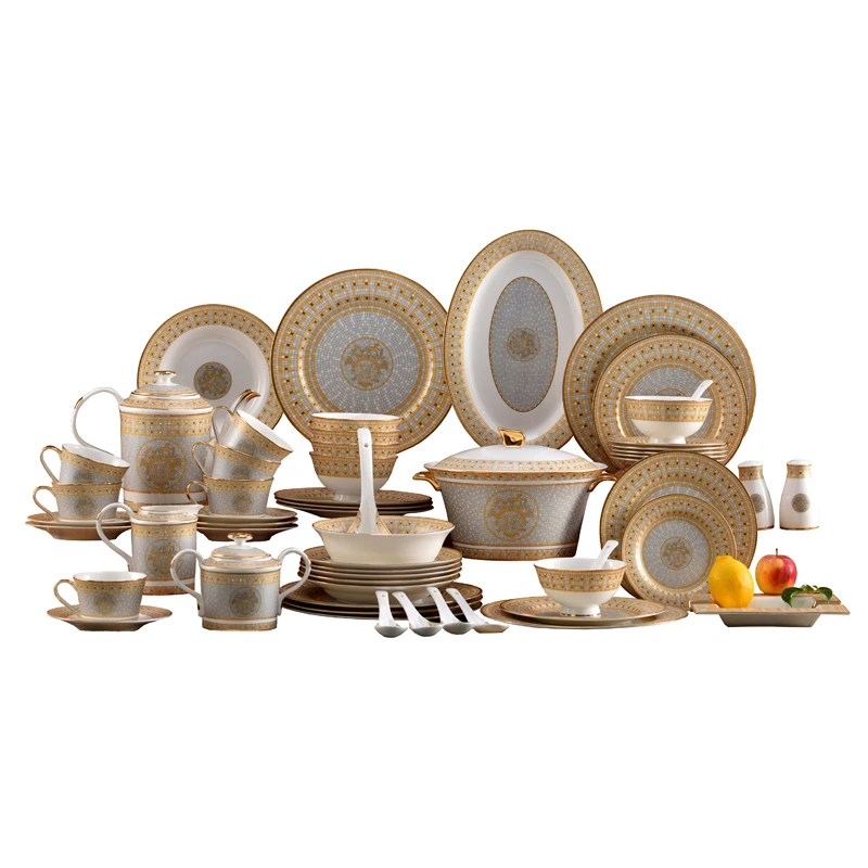 British High Bone China Tableware Suit New Mosaic Tableware Western Creative Household Bowl Dishes Set
British High Bone China Tableware Suit New Mosaic Tableware Western Creative Household Bowl Dishes Set