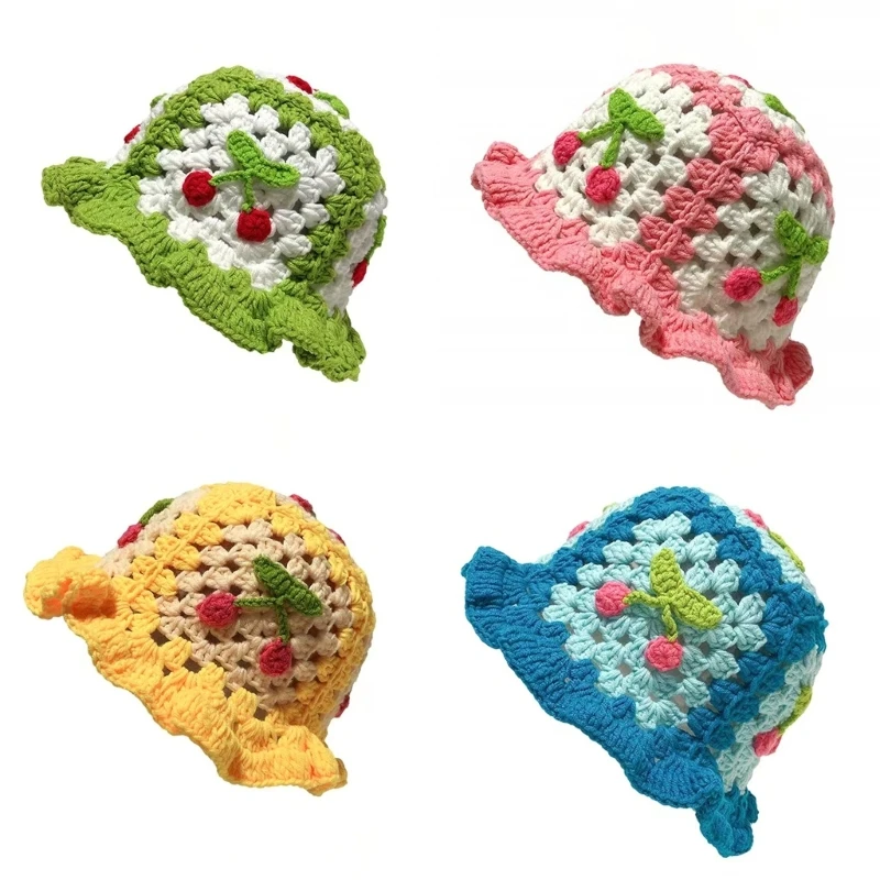 Crochet Woolen Yarn Girls Hat Cute Women Hat Teens Crochet Cherry Hat Photo Hat
Crochet Woolen Yarn Girls Hat Cute Women Hat Teens Crochet Cherry Hat Photo Hat