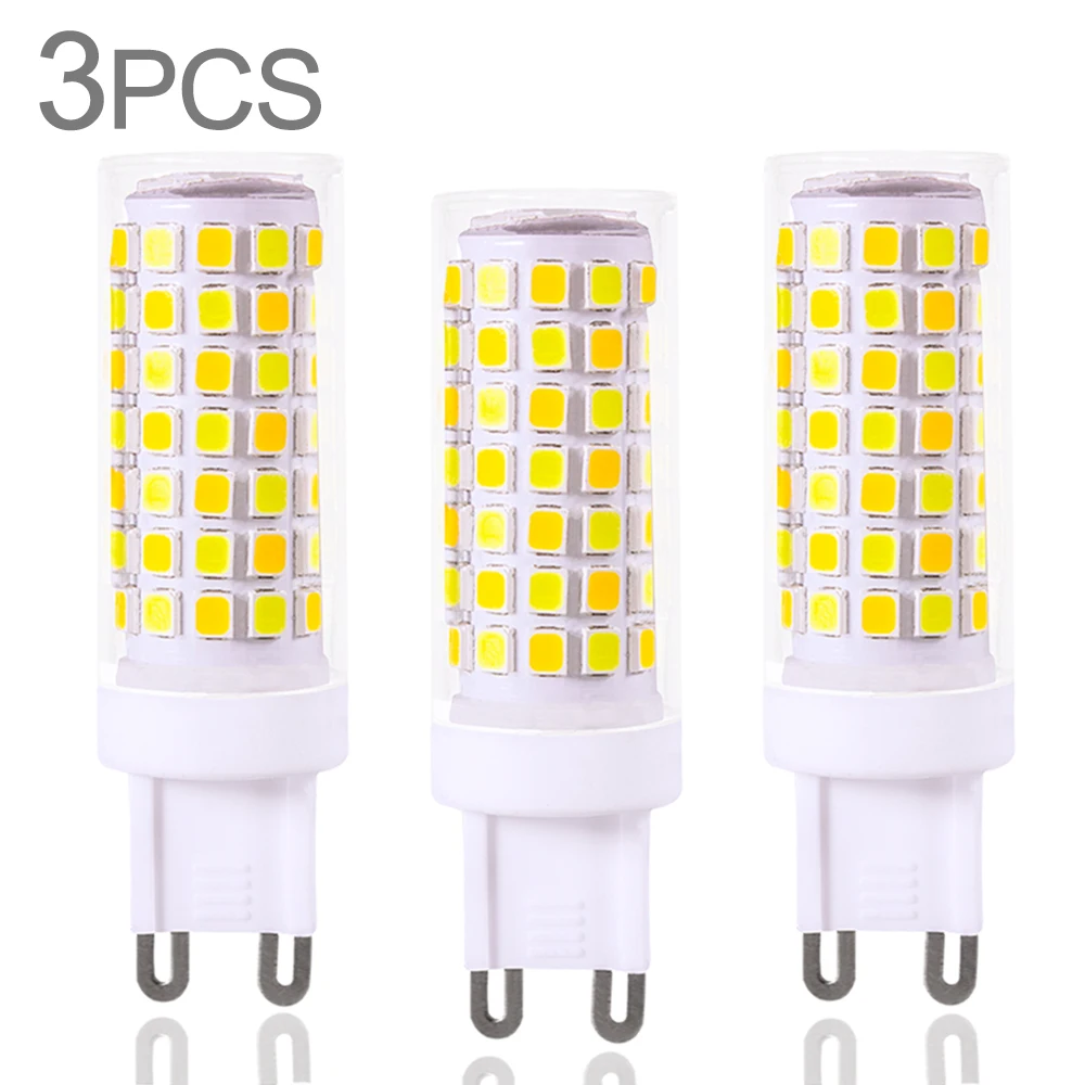 

LED Corn Light Brightest G9 LED Lamp AC220V 3W 5W 7W Ceramic SMD2835 LED Bulb Warm/Cool White Spotlight replace Halogen light