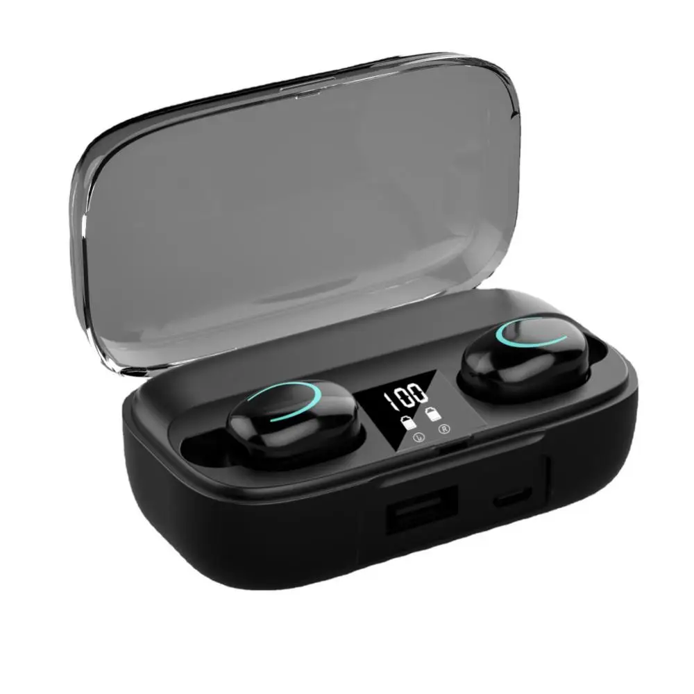 With Mic Headset Tws Wireless Headphones Touch Control With Led Digital Display Music Sports Earphone Low Delay
With Mic Headset Tws Wireless Headphones Touch Control With Led Digital Display Music Sports Earphone Low Delay