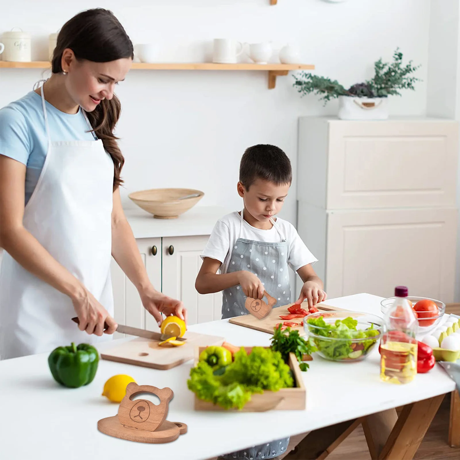 Wooden Kids Knives Set Safe Wooden Kids Knives And Cutting Board Set Safe Vegetable And Fruit Cutter Kitchen Cooking Tools
Wooden Kids Knives Set Safe Wooden Kids Knives And Cutting Board Set Safe Vegetable And Fruit Cutter Kitchen Cooking Tools
