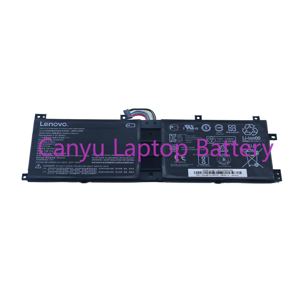 New Laptop Battery BSNO4170A5-AT For Lenovo Miix 510-12IKB 12ISK 520-12IKB 2ICP5/70/106 BSN04170A5-AT BSNO4170A5-LH 5B10L68713
New Laptop Battery BSNO4170A5-AT For Lenovo Miix 510-12IKB 12ISK 520-12IKB 2ICP5/70/106 BSN04170A5-AT BSNO4170A5-LH 5B10L68713