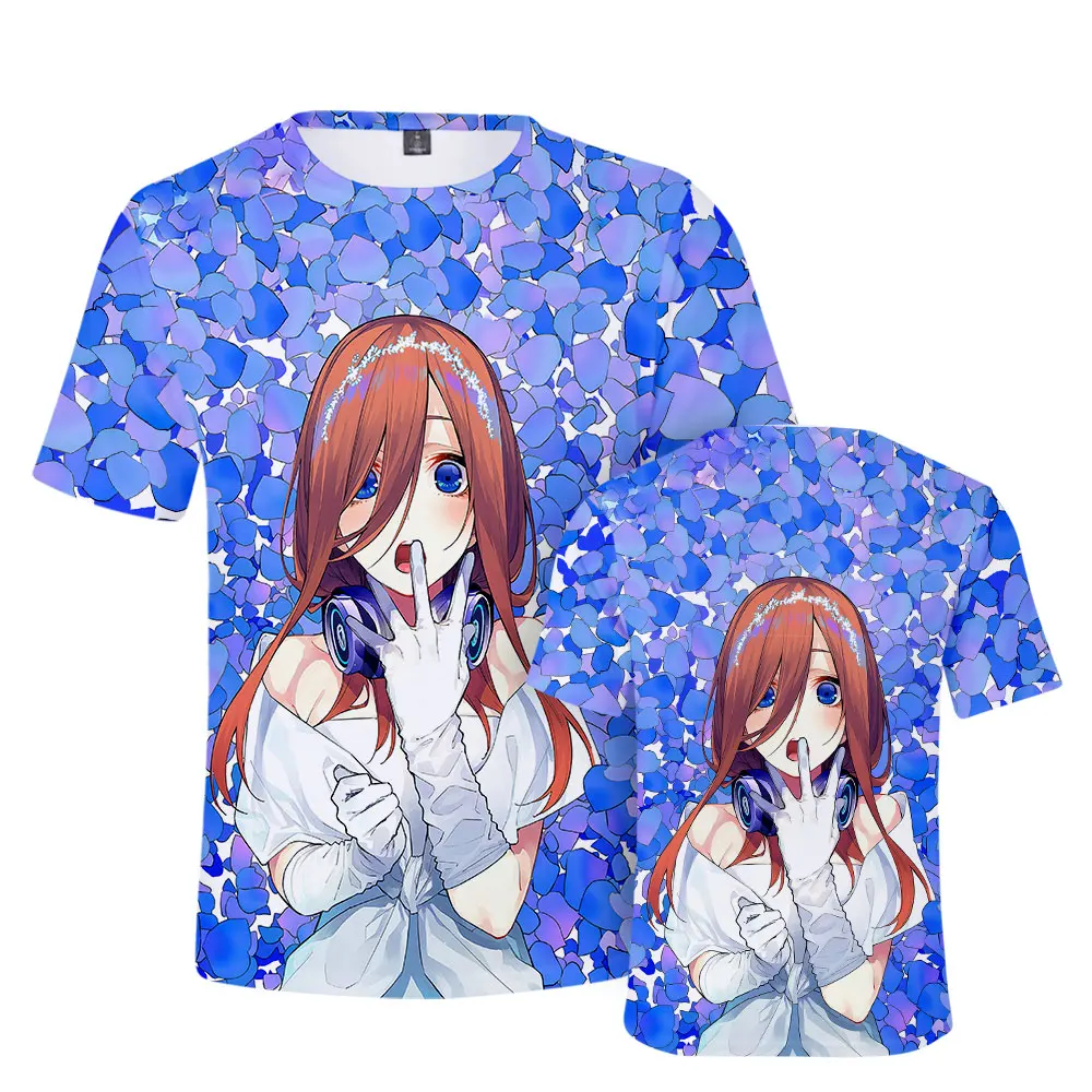 New Summer Men Women T-Shirt Clothing Japanese Anime Five Equal Flowers Print Harajuku Short Sleeve Casual Oversized Streetwear
New Summer Men Women T-Shirt Clothing Japanese Anime Five Equal Flowers Print Harajuku Short Sleeve Casual Oversized Streetwear