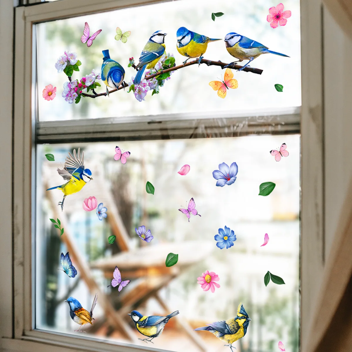 Chinese Glass Sticker For Children Style Branch Bird Flower PVC Room Decor Home Decoration Accessories Self-Adhesive Wallpaper
Chinese Glass Sticker For Children Style Branch Bird Flower PVC Room Decor Home Decoration Accessories Self-Adhesive Wallpaper