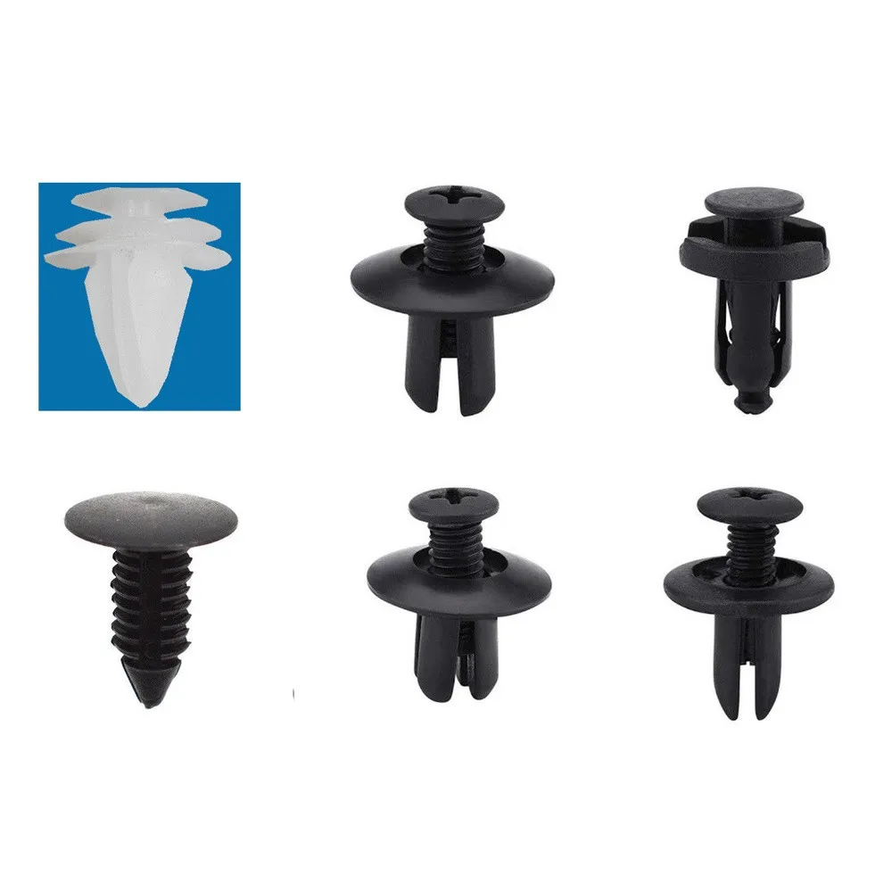 These 100 Pcs of Fender Liner Fastener Retainer Kit with 6 Sizes of Universal Push Clips Perfect for Your For Car
These 100 Pcs of Fender Liner Fastener Retainer Kit with 6 Sizes of Universal Push Clips Perfect for Your For Car