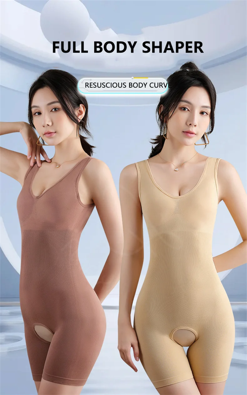 Plus Size Butt Lifter Body Shaper Women's Bodysuit Open Crotch Tummy Control Shapewear Seamless Slimming Underwear 5XL
Plus Size Butt Lifter Body Shaper Women's Bodysuit Open Crotch Tummy Control Shapewear Seamless Slimming Underwear 5XL