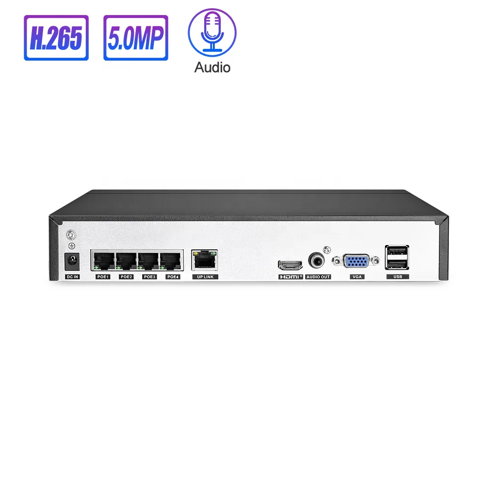 h265 cloud storage p2p 4ch poe nvr security network Video recorder IP 5mp cctv nvr
h265 cloud storage p2p 4ch poe nvr security network Video recorder IP 5mp cctv nvr