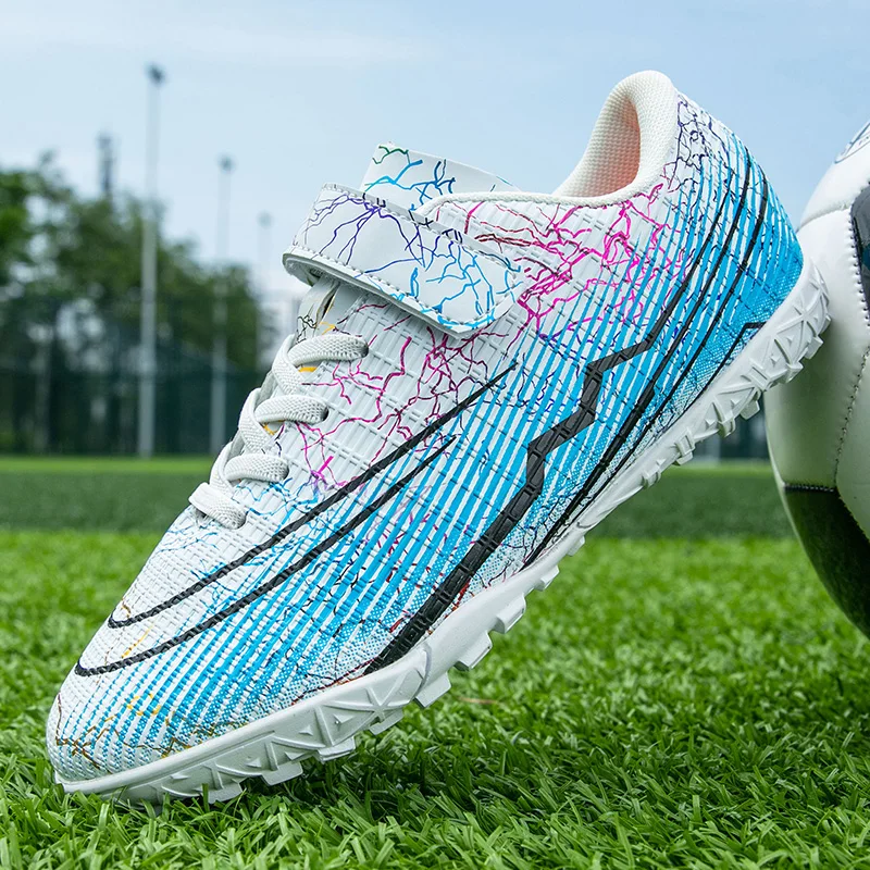 New Kids Sneakers TF:TURF Soccer Shoes for Children Non-slip Wear-resistant Running Sports Shoes Boys Girls Athletics Trainers
New Kids Sneakers TF:TURF Soccer Shoes for Children Non-slip Wear-resistant Running Sports Shoes Boys Girls Athletics Trainers