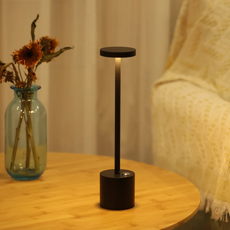 Светодиодная аккумуляторная USB настольная лампа Jianbian беспроводная сенсорная