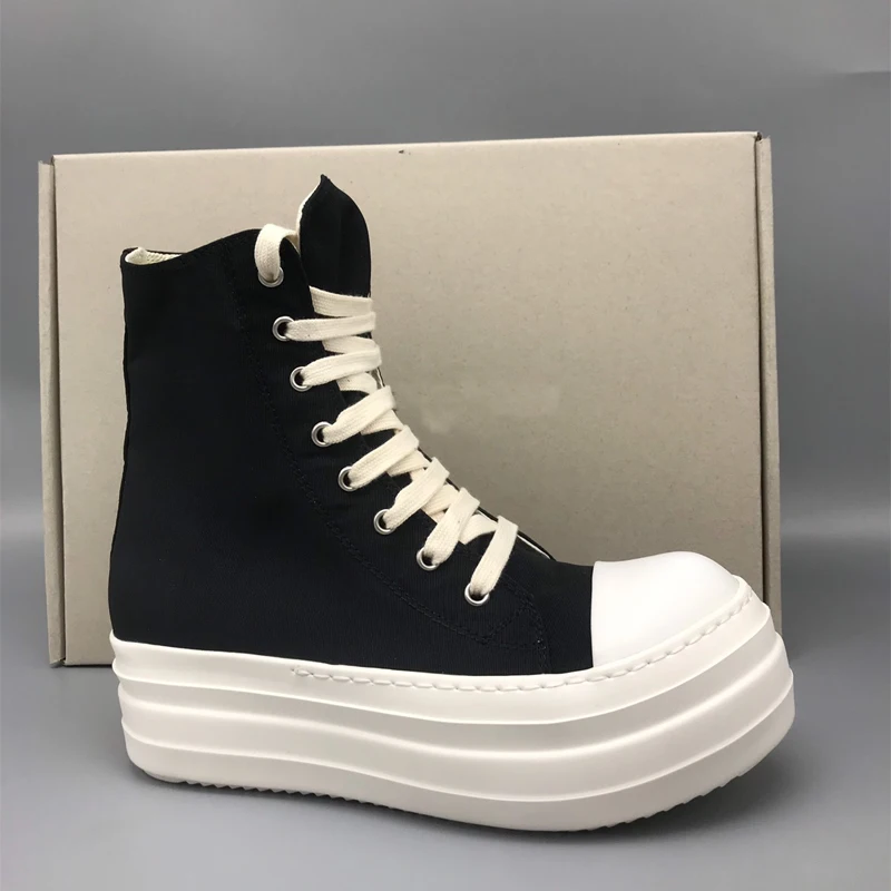 2022s Rick Original Canvas Shoes Thick Sole Men's Sneakers Steetwear High Top Men's Casual Shoes Owens Women's Sneakers
2022s Rick Original Canvas Shoes Thick Sole Men's Sneakers Steetwear High Top Men's Casual Shoes Owens Women's Sneakers